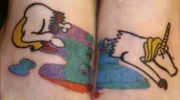 zlý dizajn tetovania