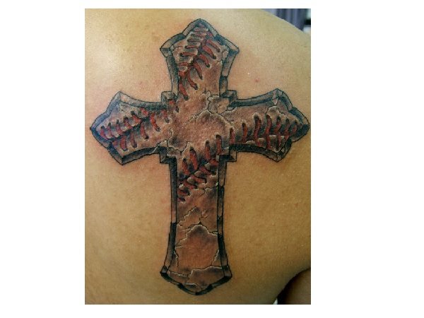 Tetovaža bejzbolskega križa