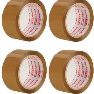 Hnedá baliaca páska, 6 roliek v balení