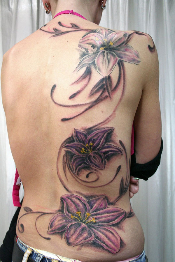 Kvetinové tetovanie