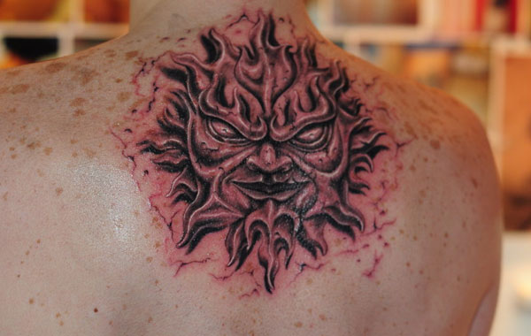 Tetovanie na kamennom slnku