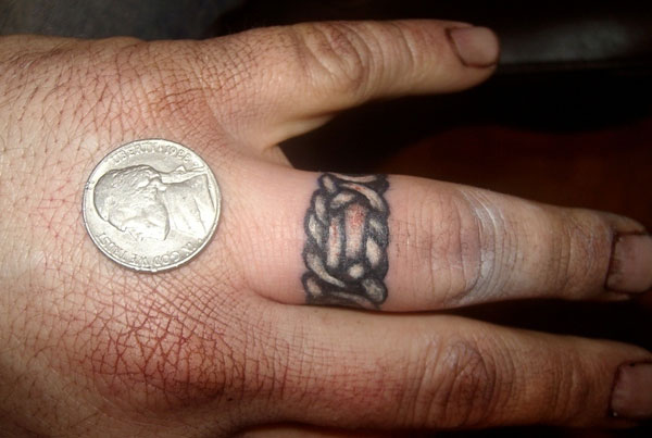 Tetovanie so železným prsteňom