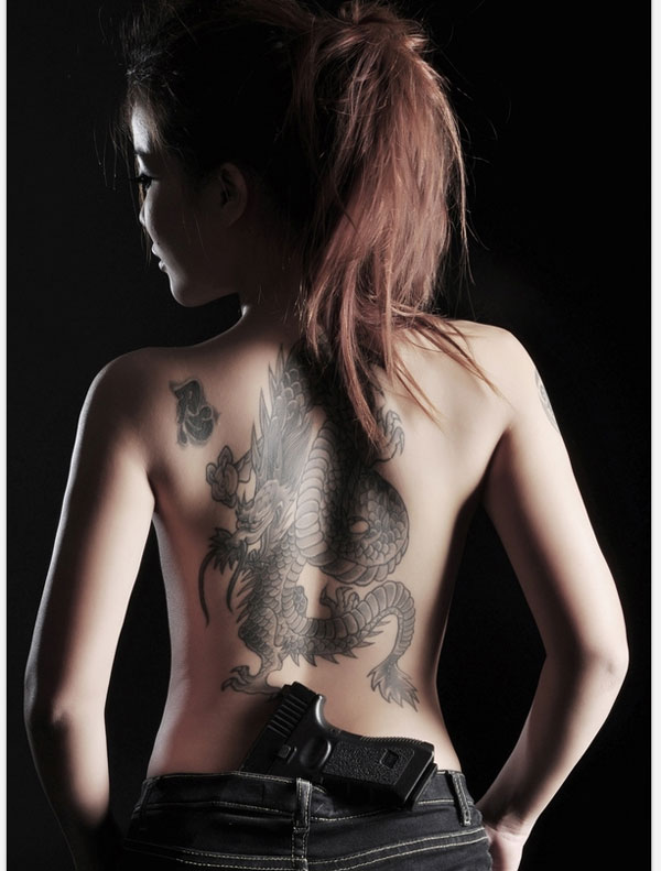 Tattoo Girl Dragon
