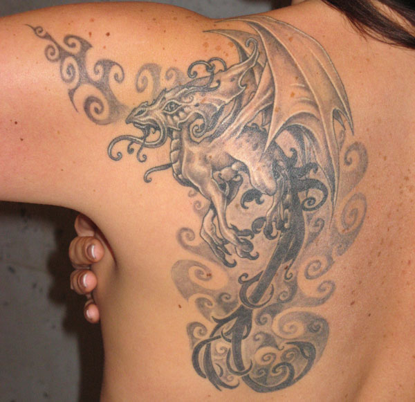 Tetovanie draka