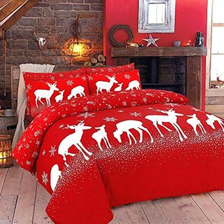 Set de paturi pentru lenjerie de pat Husă de plapumă de Crăciun