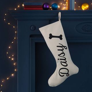 Osebna božična nogavica za pse