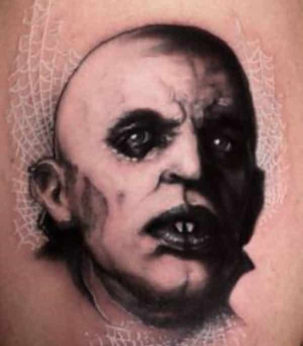 tatuaje de film de groază