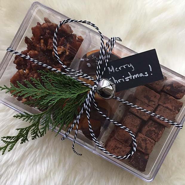 Vianočné čokolády pre nápady na vianočné darčeky pre domácich majstrov