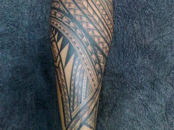 Samoanské teľacie tetovanie