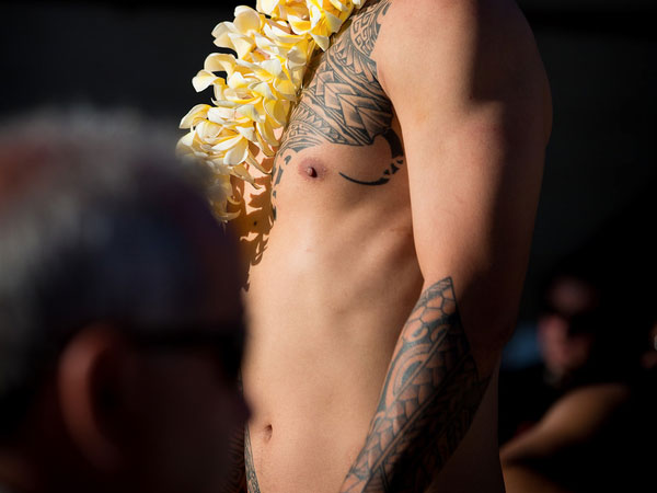 Umelecké samojské tetovanie