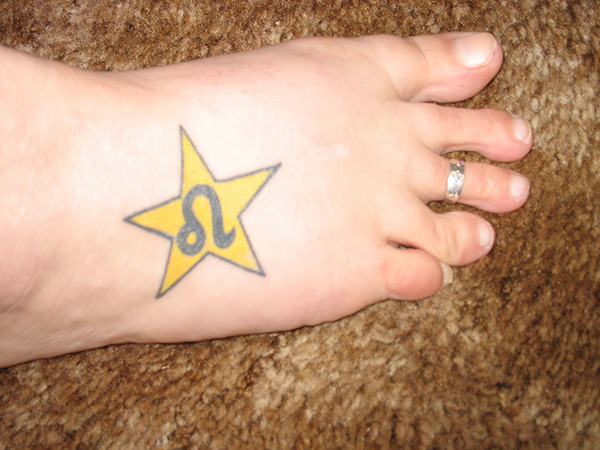 Hviezdne tetovanie Leo