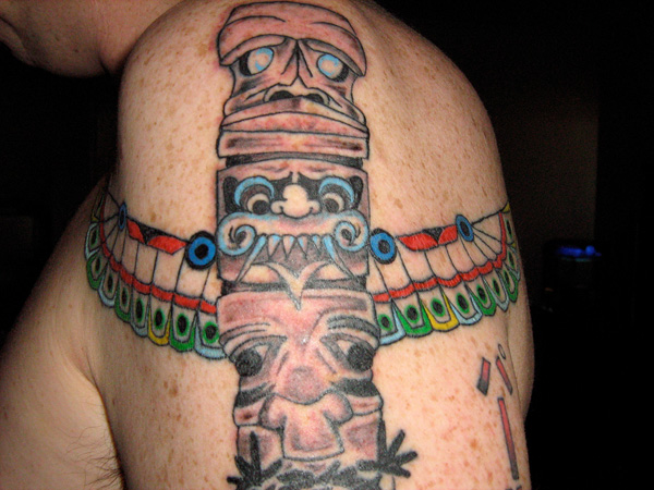 Tradičné tetovanie na totem