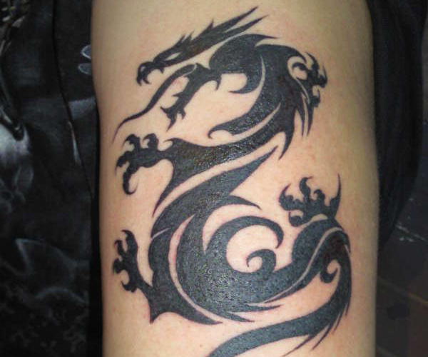 Dragon negru chinezesc