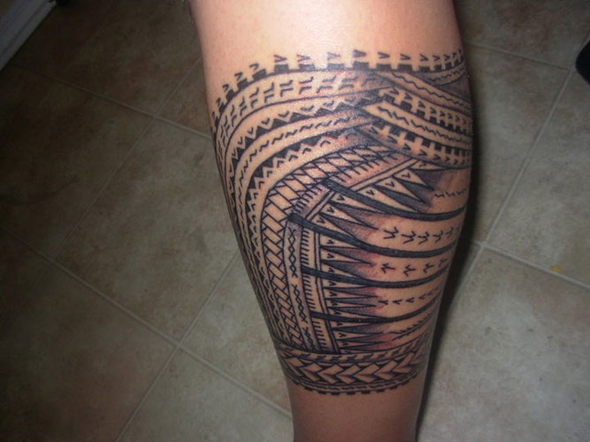 Slika samoanske tetovaže