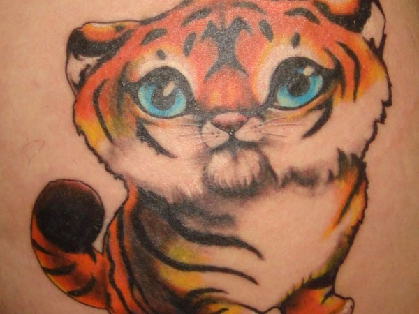Tetovaža tigrastih mladičev