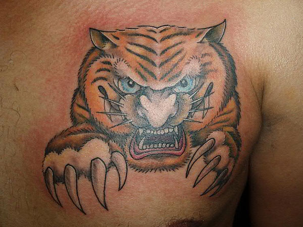 Foo Tiger Tattoo