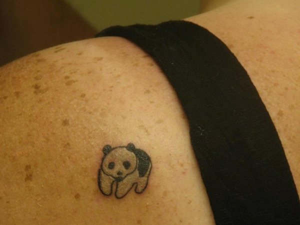 Tatuaj Panda mic