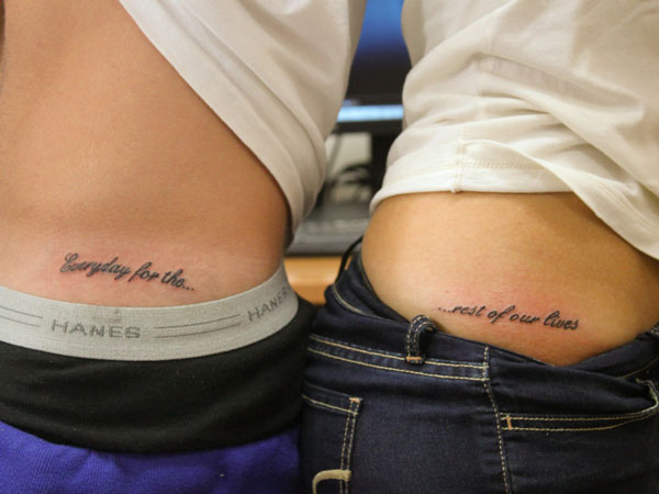 Tatuajul nostru Forever Sentence