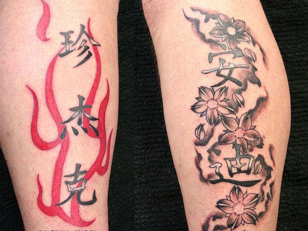 Čínska inšpirácia Zaujímavé tetovanie
