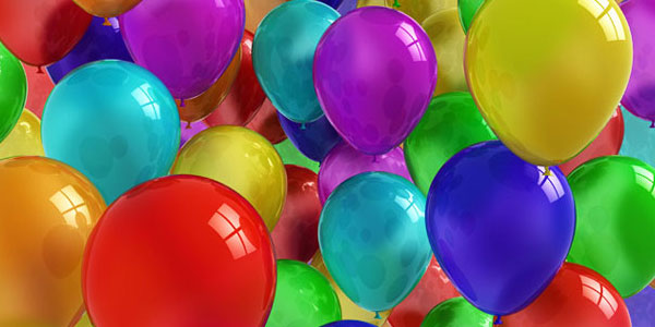 3D baloni za rojstni dan