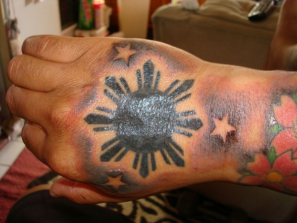 Tatuaj de soare filipinez