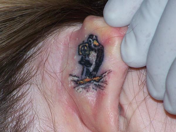 Pingvin za ušesom