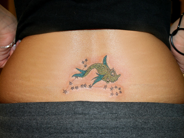 Tetovaža rib Seuss