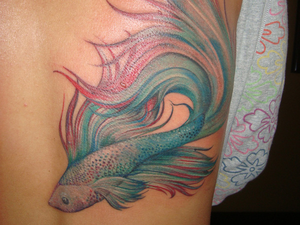 Valovita tetovaža lovskih rib