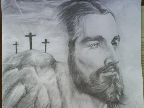 Moja prva risba Jezusa
