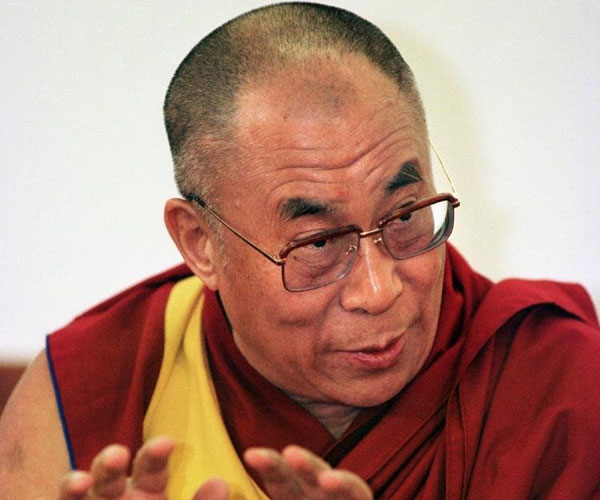 Vesela slika Dalaj Lame