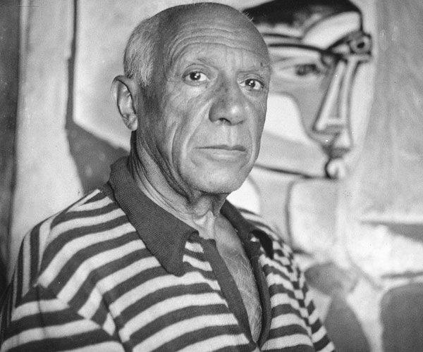 Picasso s svojo sliko