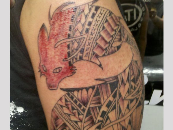 Tatuaj Tribal Fox