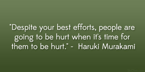 Citát Haruki Murakamiho