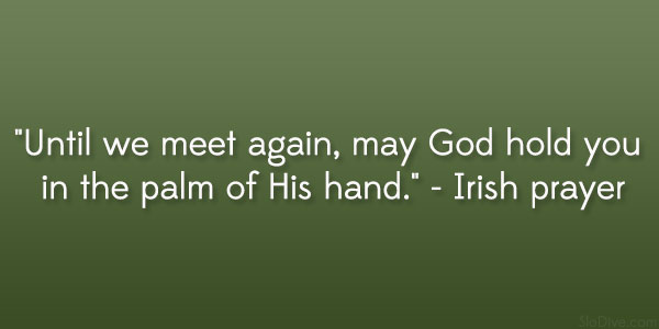 Írska modlitba