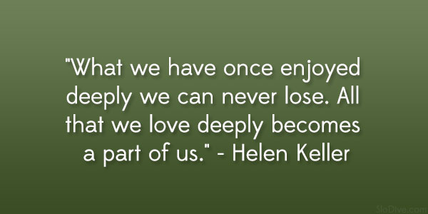Citát Helen Keller