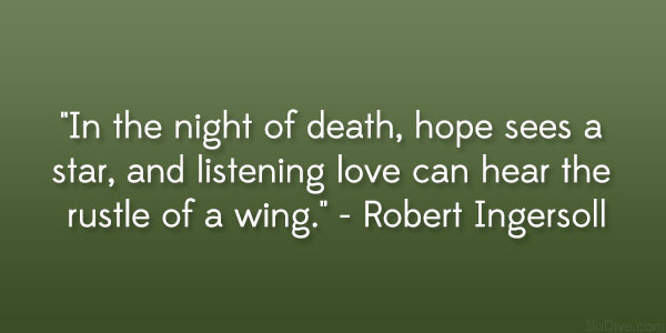 Citát Roberta Ingersolla