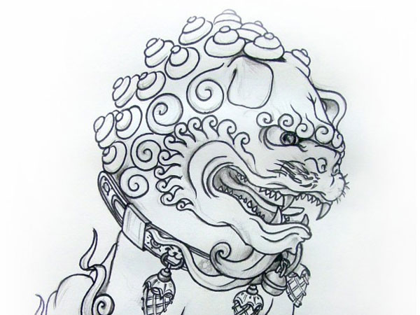 Kitajska risba tetovaže