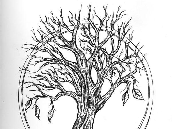 Prikaz tetovaže na drevesu