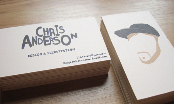Carte de vizită Chris Anderson