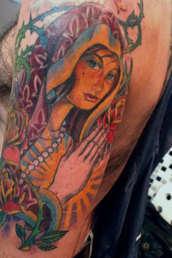 Tetovanie Starej Panny Márie
