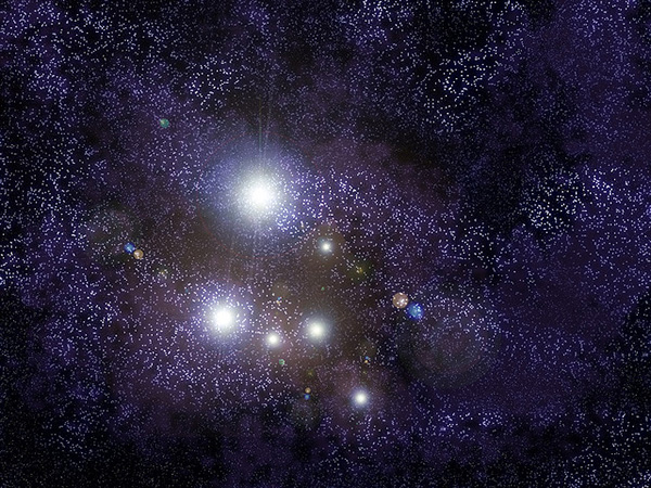 Miliardele de stele spumante