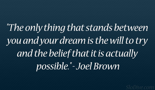Joel Brown Citat