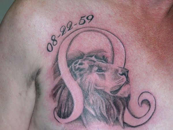 Tetovanie pamätného leva