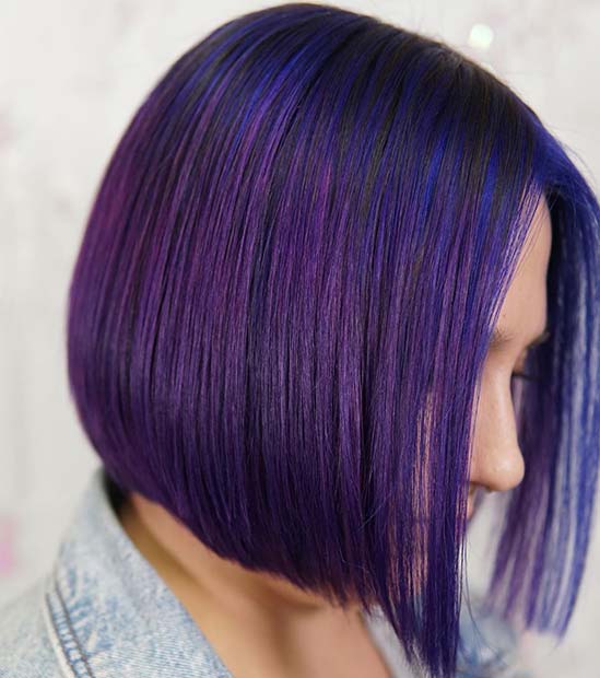 Ideja o modrih in vijoličnih Bob laseh