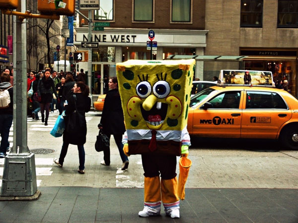 Strada SpongeBob
