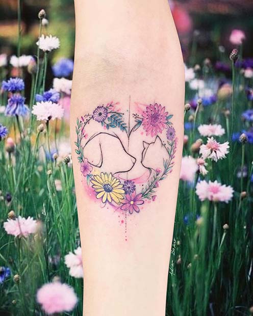 Roztomilý nápad na tetovanie domácich zvierat