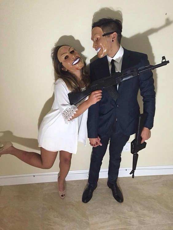 The Purge Couple Idea de costum de Halloween