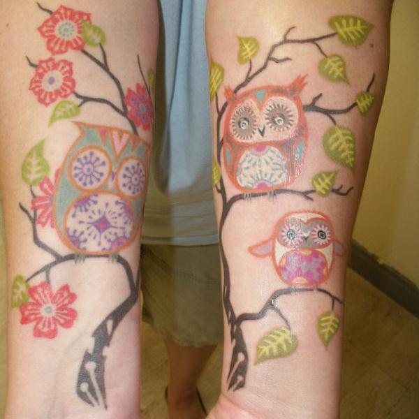 Tetovanie sov