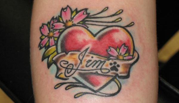 Láska tetovanie