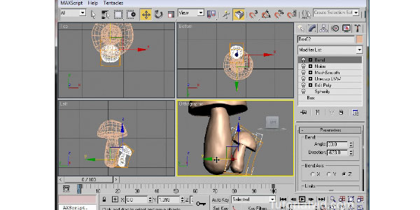 Modeliranje gobastega vrga v 3D Maxu